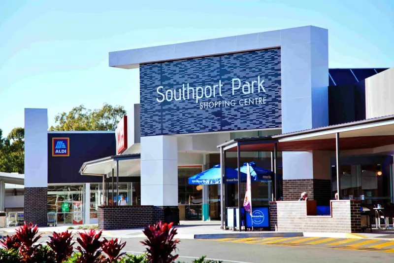 Southport Park Shopping Centre, QLD, facade detail