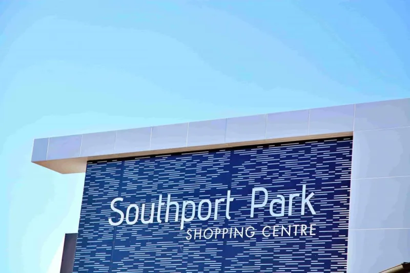 Southport Park Shopping Centre, QLD, facade detail